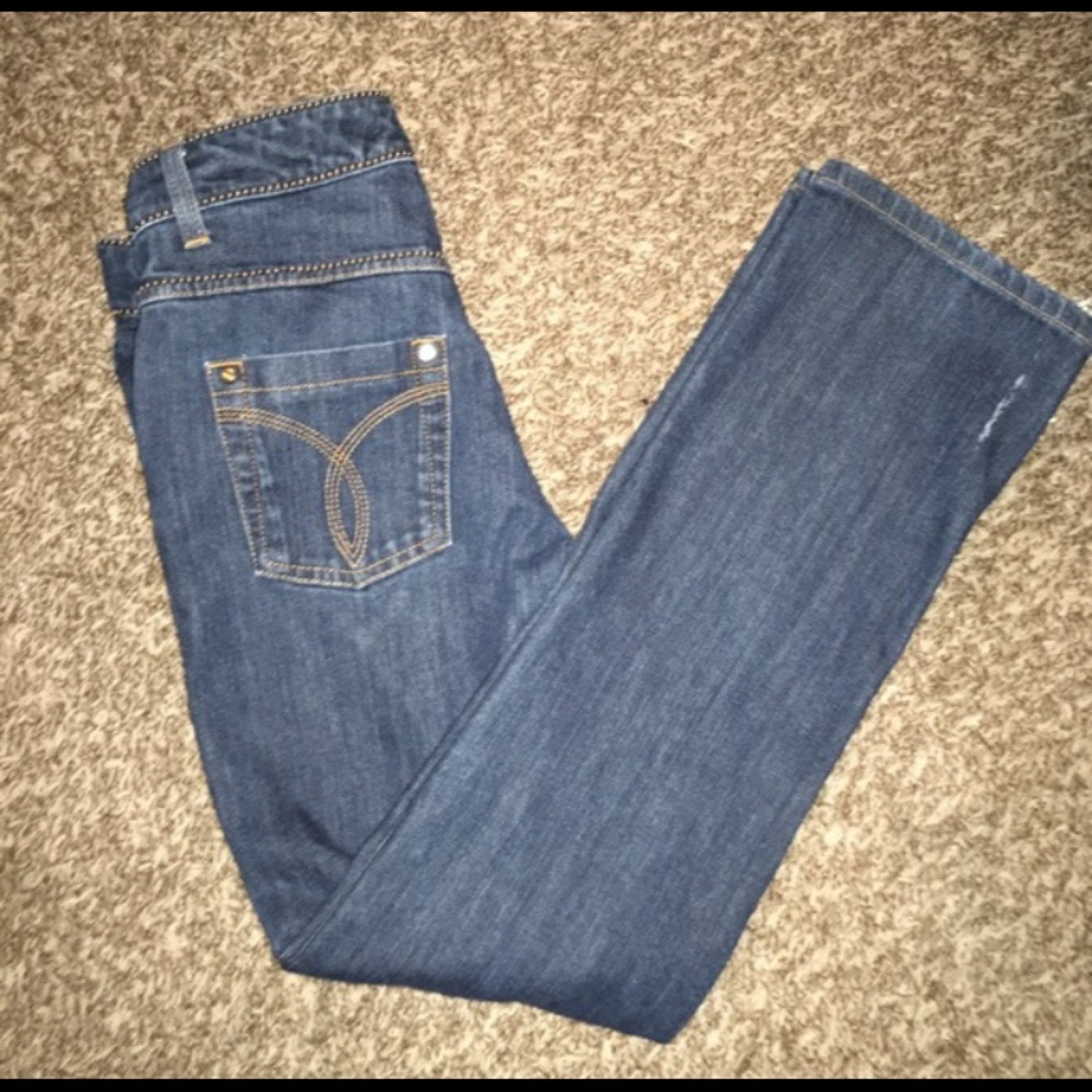 Gianni Versace size 26 bootcut denim